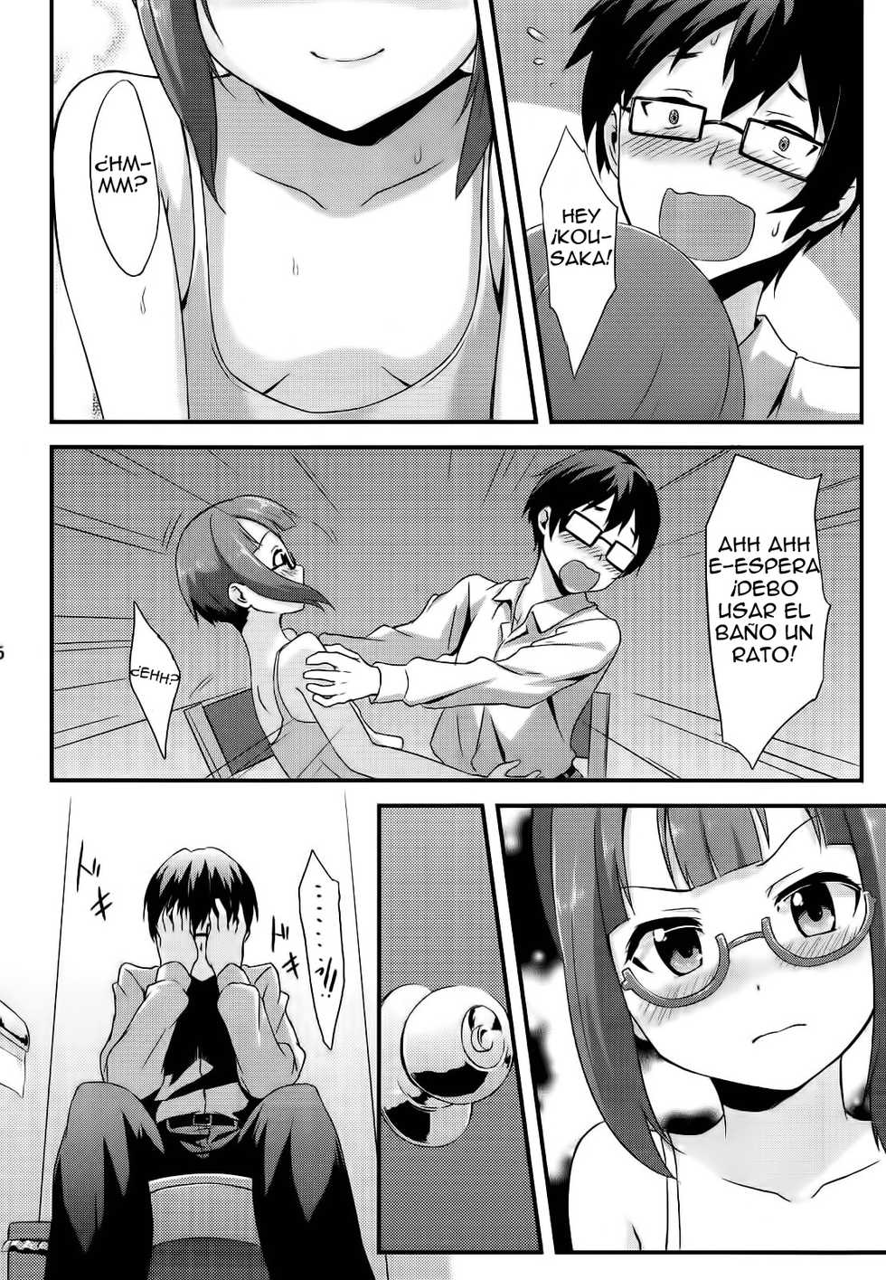 (C86) [chested (Toku)] Enjoy the Sweet Dream! - The Secret Menu of Wagashiya Homura (Love Live!) [Spanish] [Jamenesles] - Page 7