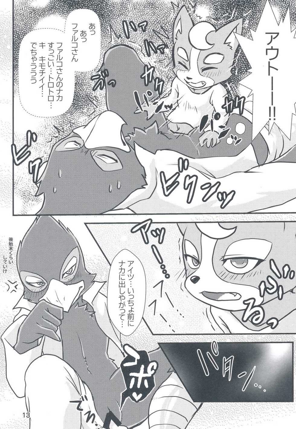(Kemoket 6) [Karakuri Night (Various)] Eroi naa Falco wa (Warai (Star Fox) - Page 10