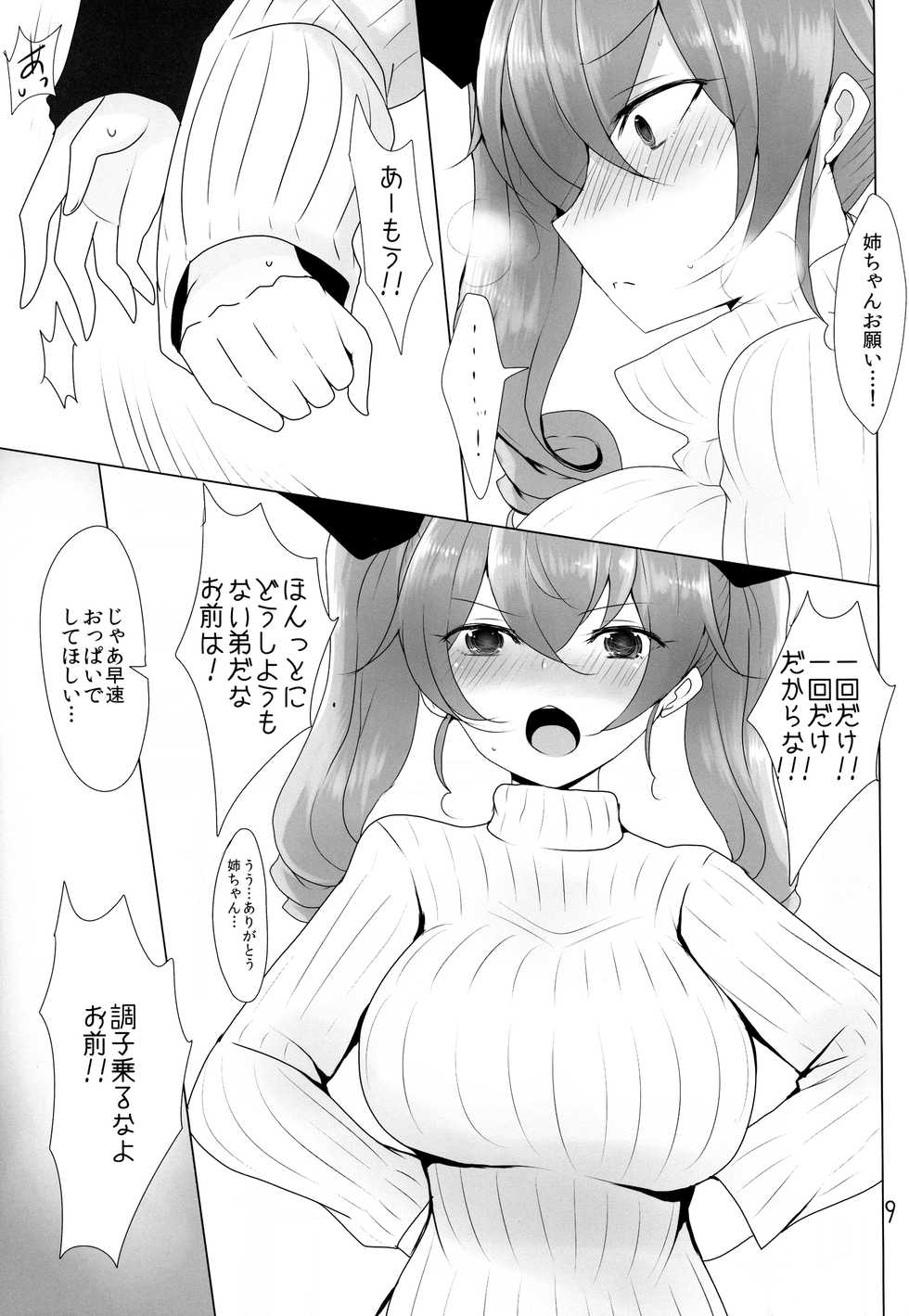 (Panzer Vor! 9) [Jackpot 64 (HAN)] Wagaya no Chiyomi Onee-chan 2 (Girls und Panzer) - Page 8