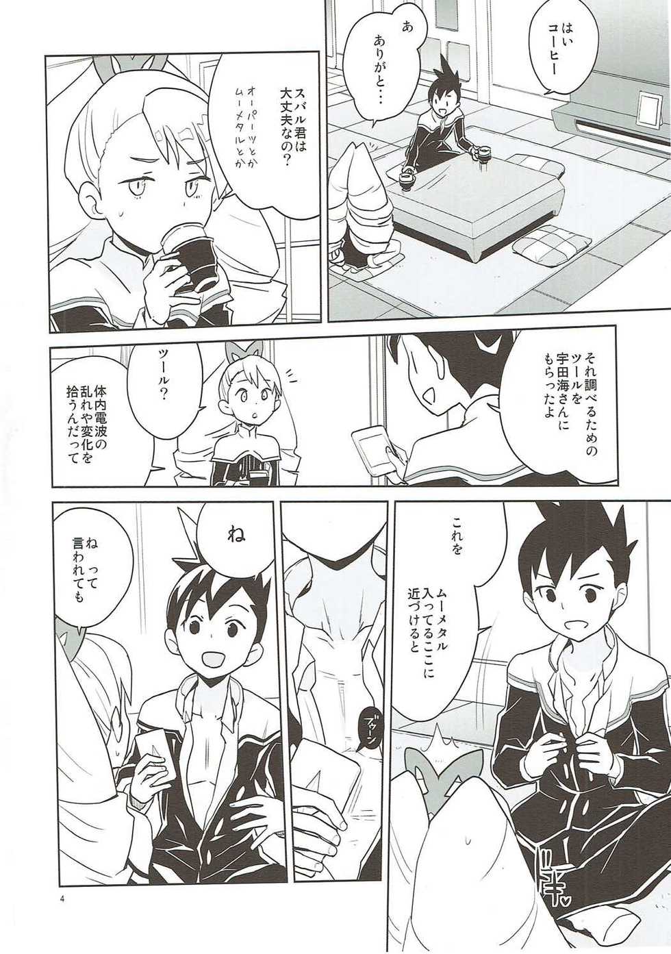 (SC2017 Summer) [Zenra Restaurant (Heriyama)] LUNA FOURTEEN (Mega Man Star Force) - Page 3
