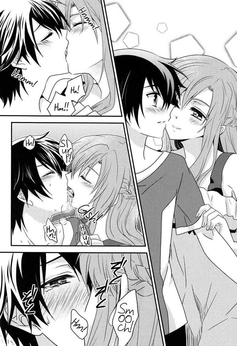 (SPARK7) [Akiya (Suzusawa Aki)] Koisuru Asuna wa Setsunakute Kirito-kun o Omou Totsui Ijiwaru Shichauno | Lovestruck Asuna Really Wants to Tease Kirito Every Time She Sees Him (Sword Art Online) [English] =LWB= - Page 4