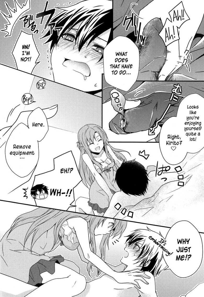 (SPARK7) [Akiya (Suzusawa Aki)] Koisuru Asuna wa Setsunakute Kirito-kun o Omou Totsui Ijiwaru Shichauno | Lovestruck Asuna Really Wants to Tease Kirito Every Time She Sees Him (Sword Art Online) [English] =LWB= - Page 6