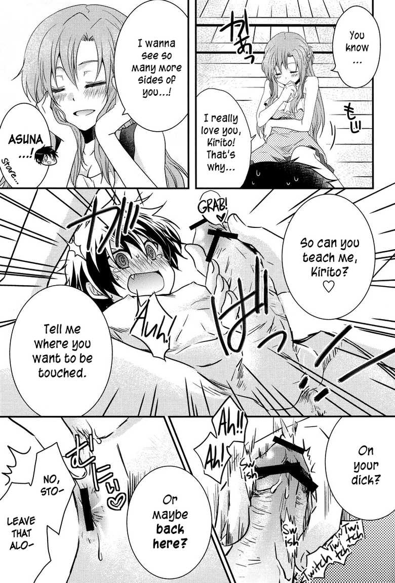 (SPARK7) [Akiya (Suzusawa Aki)] Koisuru Asuna wa Setsunakute Kirito-kun o Omou Totsui Ijiwaru Shichauno | Lovestruck Asuna Really Wants to Tease Kirito Every Time She Sees Him (Sword Art Online) [English] =LWB= - Page 7