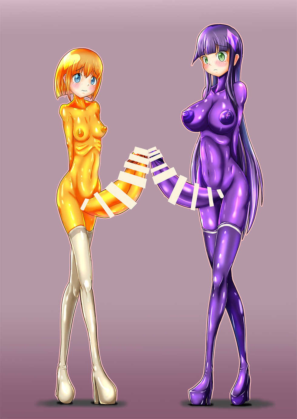 [Zakkin Kougyou (Zakkin)] Akogare no Senpai to... ~Futanari Hen~ [Digital] - Page 23