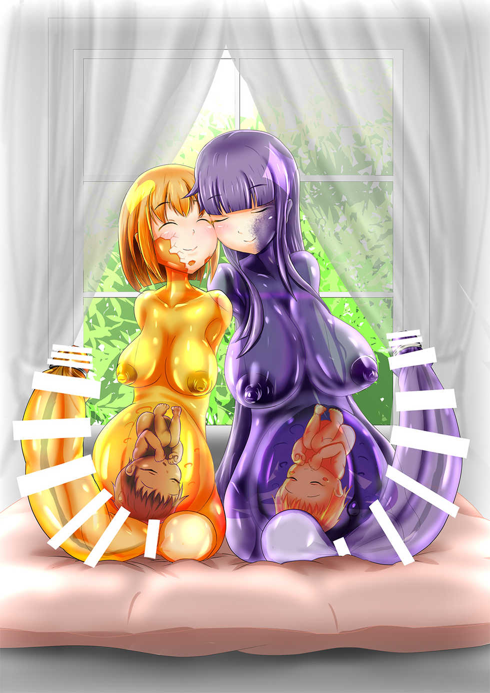 [Zakkin Kougyou (Zakkin)] Akogare no Senpai to... ~Futanari Hen~ [Digital] - Page 26