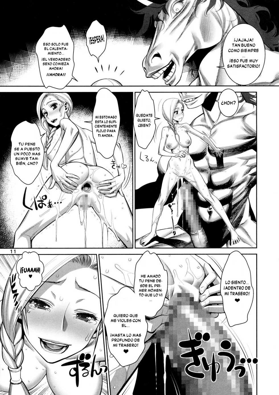 (COMIC1☆8) [Gerupin (Minazuki Juuzou)] Tenkuu no Anayome (Dragon Quest V) [Spanish] [NovaScans] - Page 10