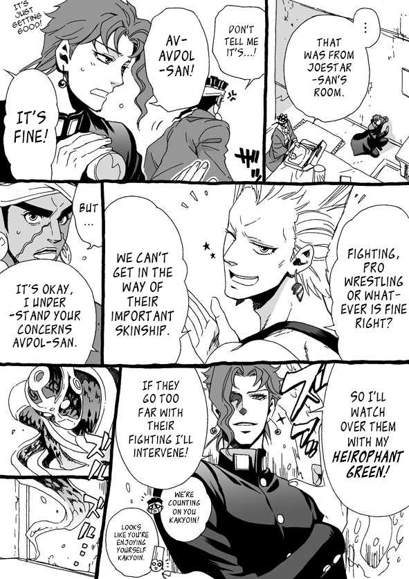 [Chrono Nanae] Mago Haji Jii wo Aishisugiteru | Grandson loves his Grandfather too much (JoJo's Bizarre Adventure) [English] {Leon990 Scanlations} - Page 22