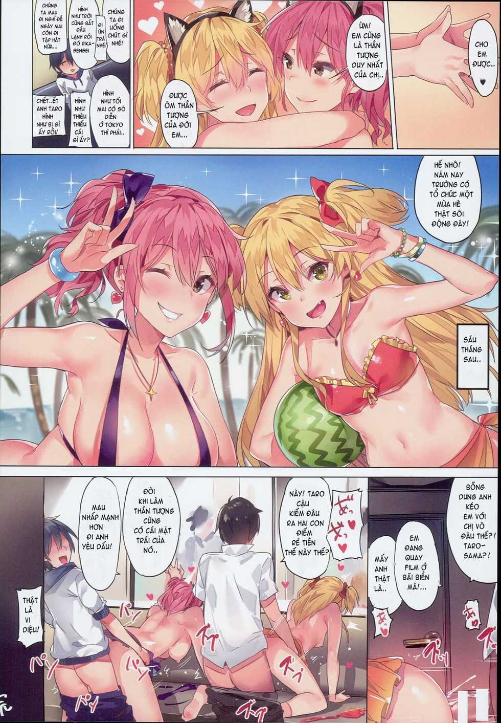 (C90) [MoonPhase (Yuran)] Jougasaki Shimai no Itazura na Yume - Mischievous dream of Jogasaki sisters (THE IDOLM@STER CINDERELLA GIRLS) [Vietnamese Tiếng Việt] [Nanh Bạc] - Page 29