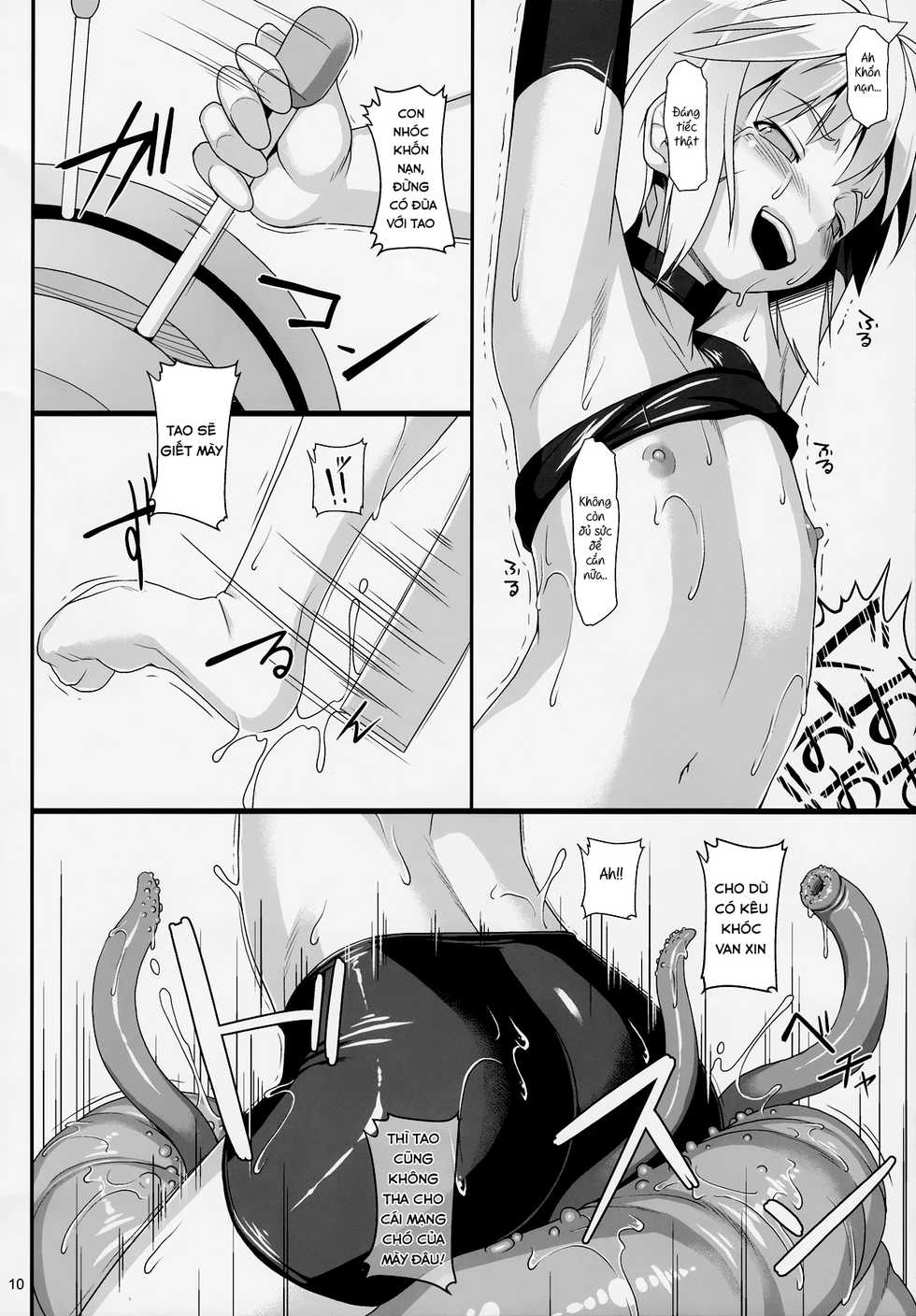 (COMIC1☆11) [AERIAL RAVE (Jacky)] Chris Luck Overflow (Kono Subarashii Sekai ni Syukufuku o!) [Vietnamese Tiếng Việt] [Hakihome - Seian] - Page 9
