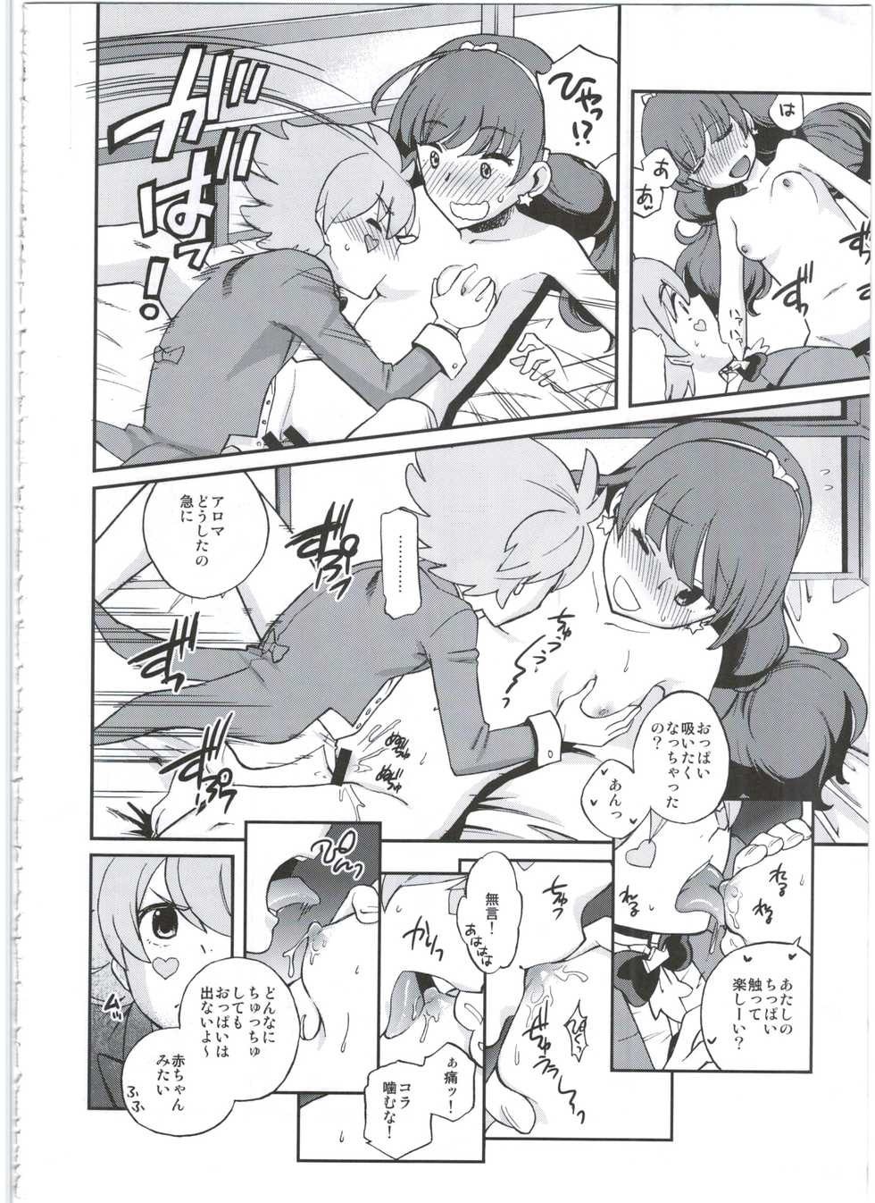 (C88) [Ezokuroten (Miyanogi Jiji)] Twinkle Star Princess (Go! Princess PreCure) - Page 10