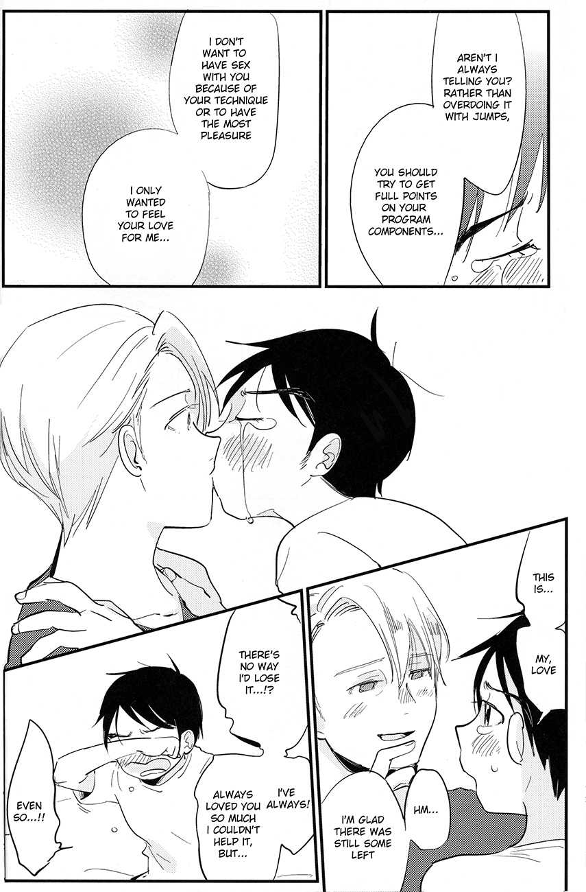 [AAAMOOO (chiyoko)] nee, hontou wa kimochiyokunain desho!? (Yuri!!! on ICE) [English] - Page 20