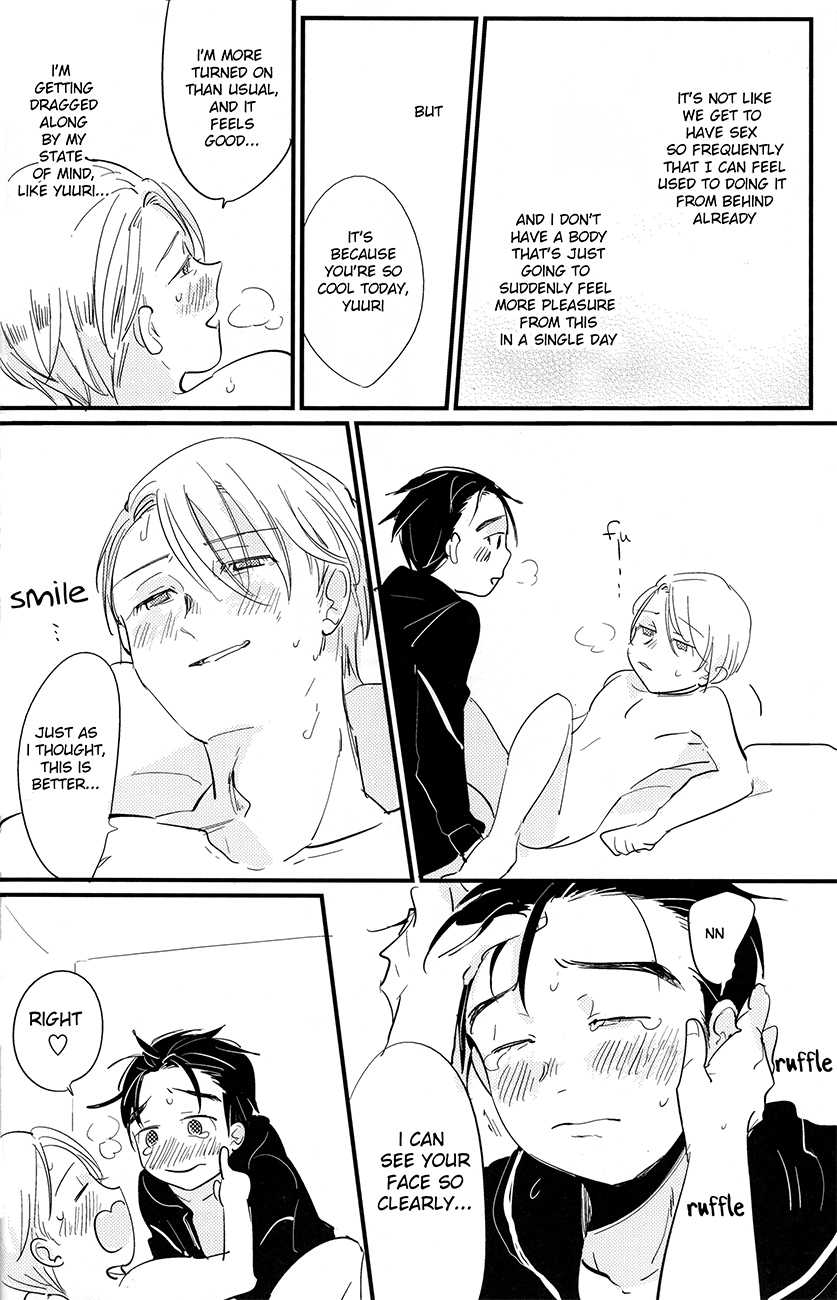 [AAAMOOO (chiyoko)] nee, hontou wa kimochiyokunain desho!? (Yuri!!! on ICE) [English] - Page 32