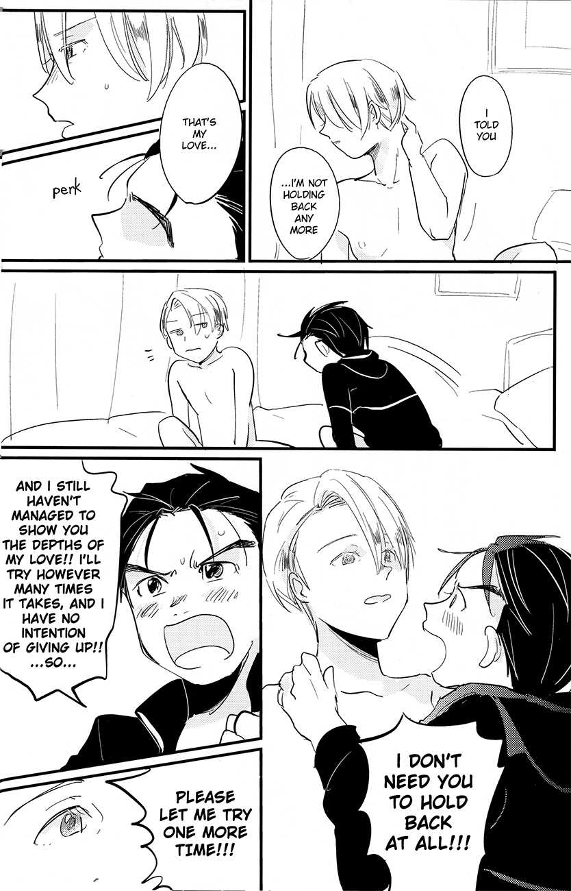 [AAAMOOO (chiyoko)] nee, hontou wa kimochiyokunain desho!? (Yuri!!! on ICE) [English] - Page 38