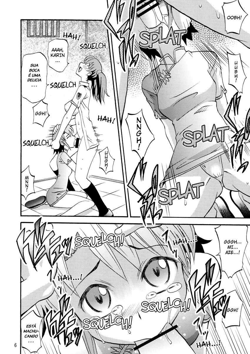 (C71) [KitKaters (Takaoka Motofumi)] Aozora no Catastrophy | Catastrophy of the Blue Sky (Stratos 4) [Portuguese-BR] [LIANEF] - Page 8