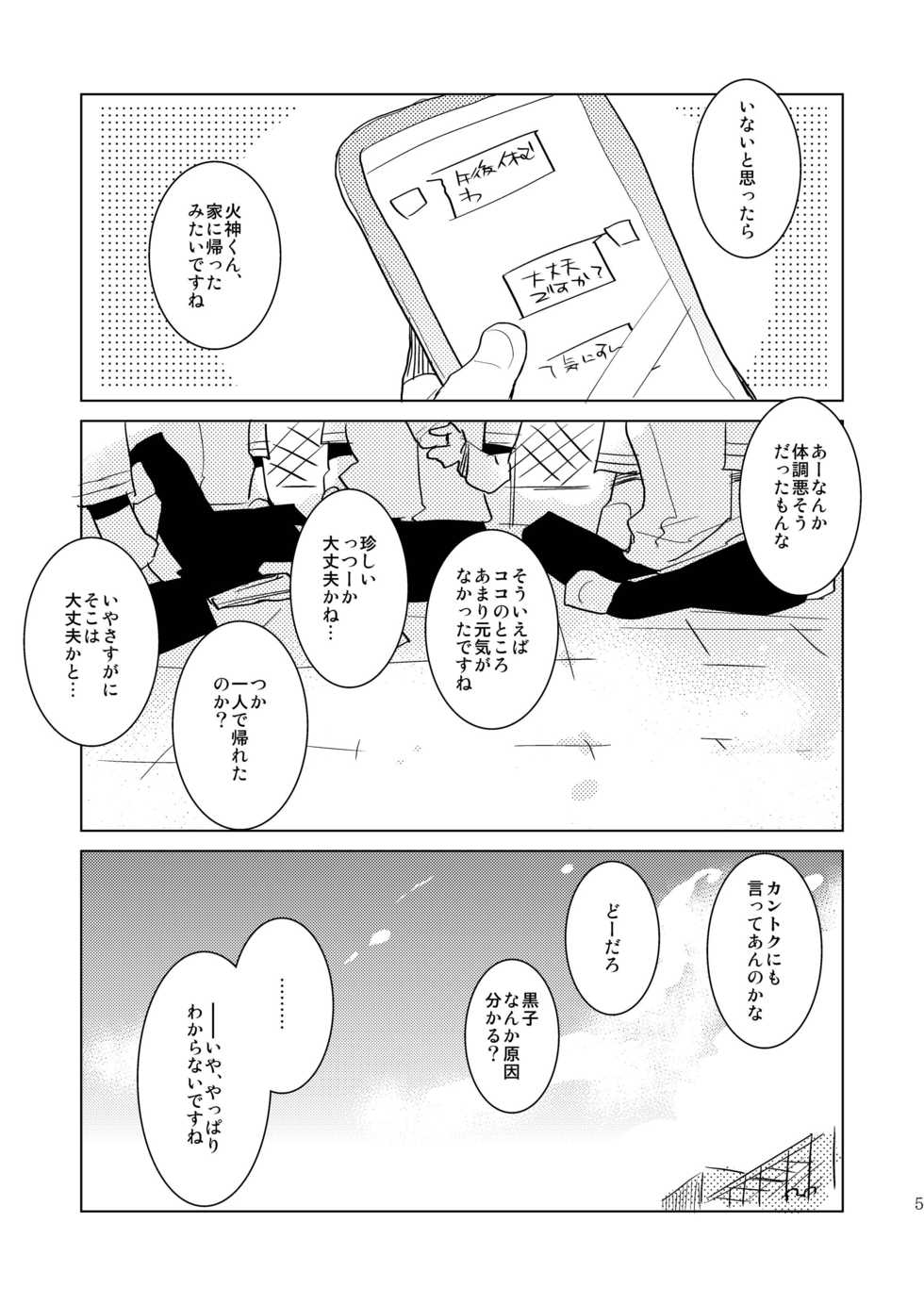 [archea (Sasagawa Nagaru)] Kagami-kun no Ero hon 9 Ippatsuyara Sete Kure! (Kuroko no Basuke) [Digital] - Page 4