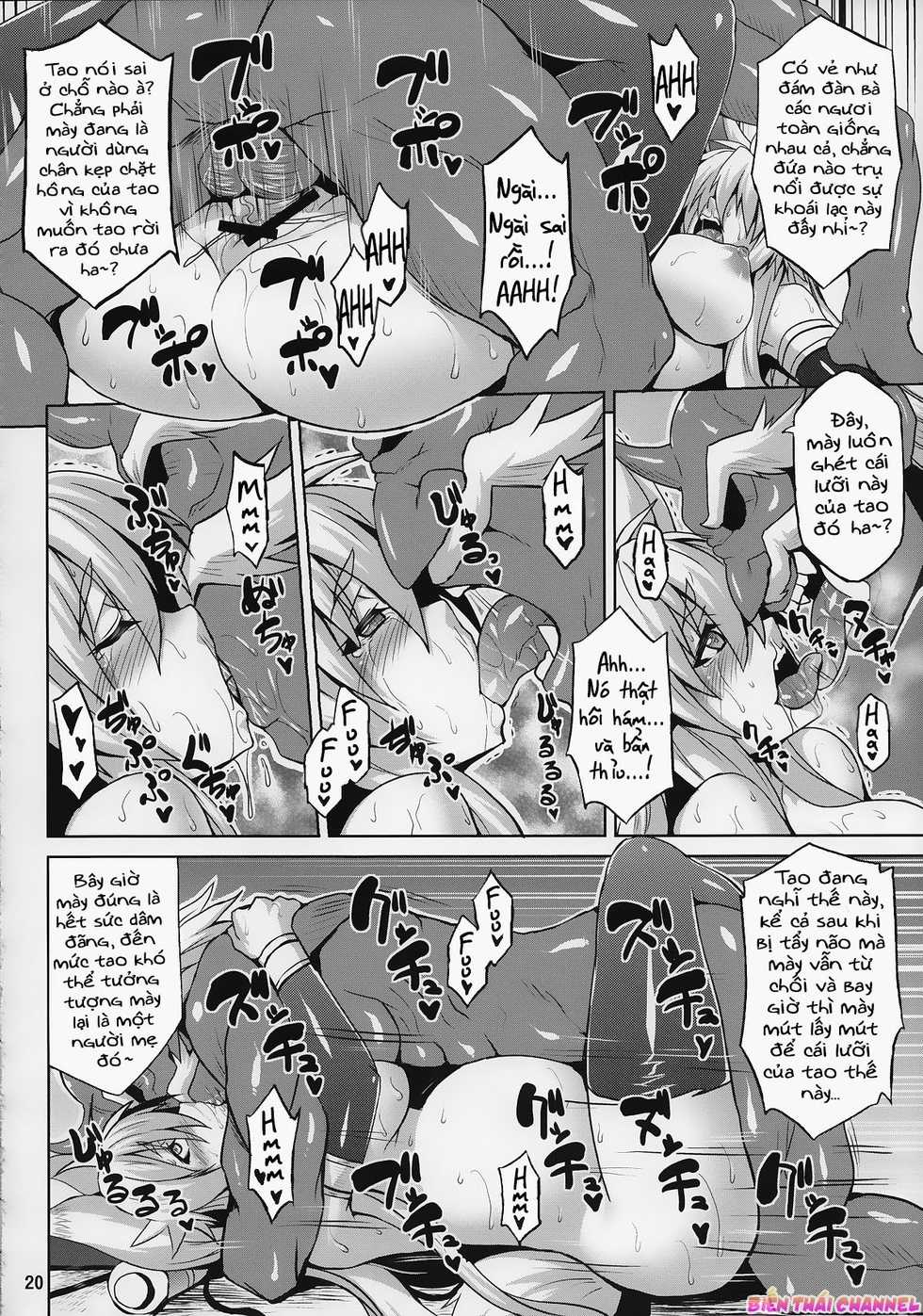 (C83) [Nounai Ekijiru (Somejima)] Konjuu Inshi Ni (Shinrabansho) [Vietnamese Tiếng Việt] [Trần.H.V.Phong] - Page 19