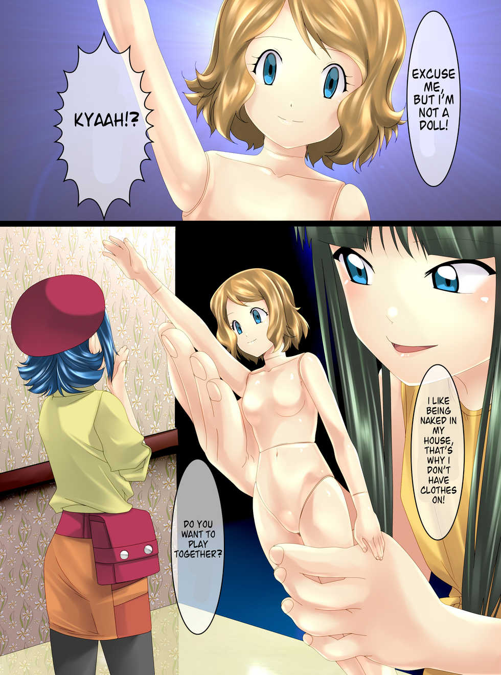 [Shinenkan (Ankoku Tiger, Shizuki Shuya, Kakkii)] Joutaihenka Manga Vol. 3 ~Get Sarete Shimatta Shoujo-tachi~ (Pokémon) | Transformation Comics Vol. 3 ~The Girls Who Were Obtained~ [English] - Page 13