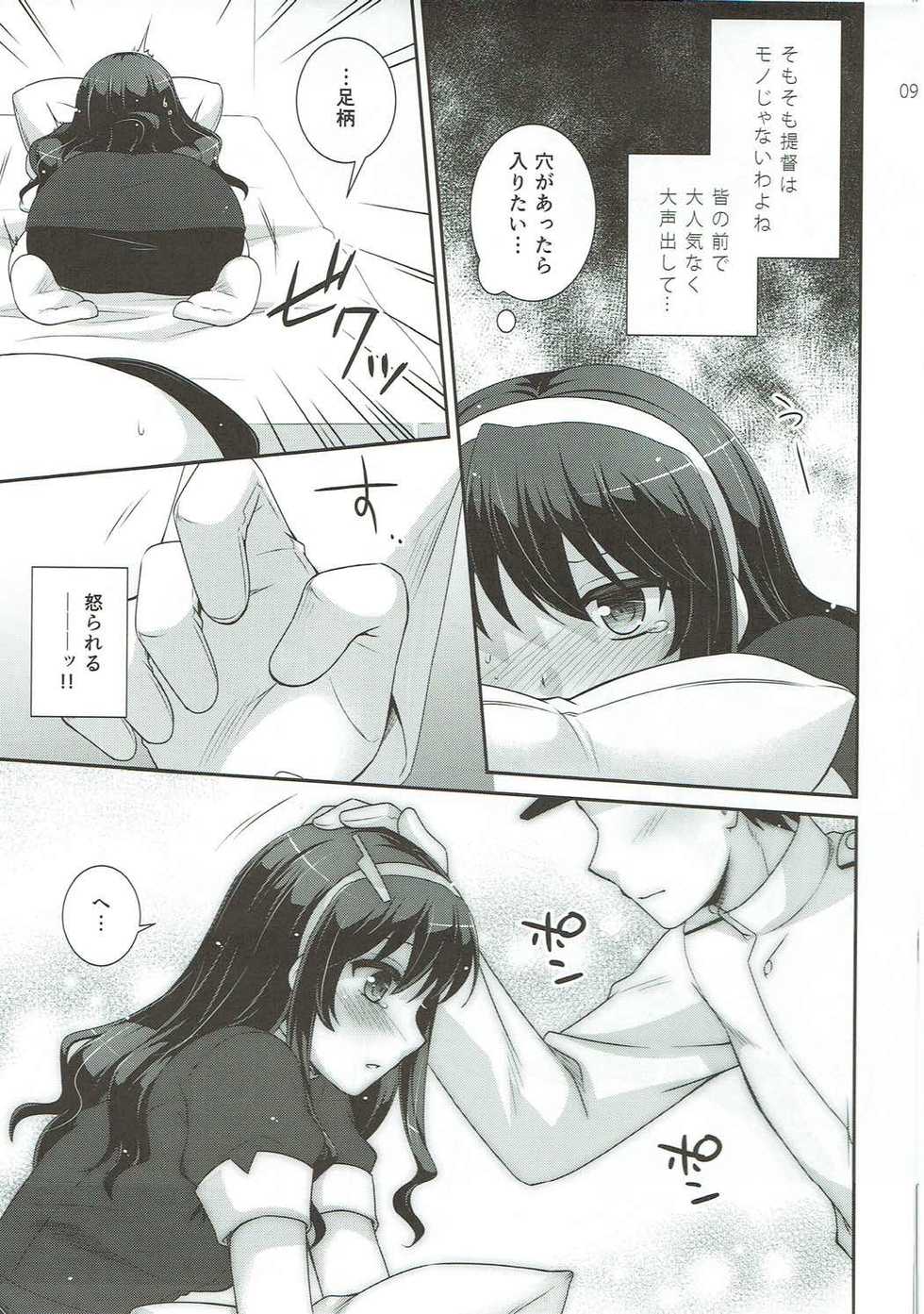 (COMIC1☆9) [ETC x ETC (Aiyoshi Hazuki)] Ookami no Teitoku (Kantai Collection -KanColle-) - Page 8