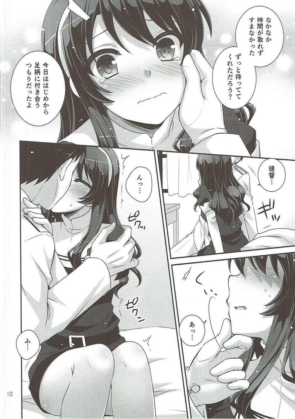 (COMIC1☆9) [ETC x ETC (Aiyoshi Hazuki)] Ookami no Teitoku (Kantai Collection -KanColle-) - Page 9