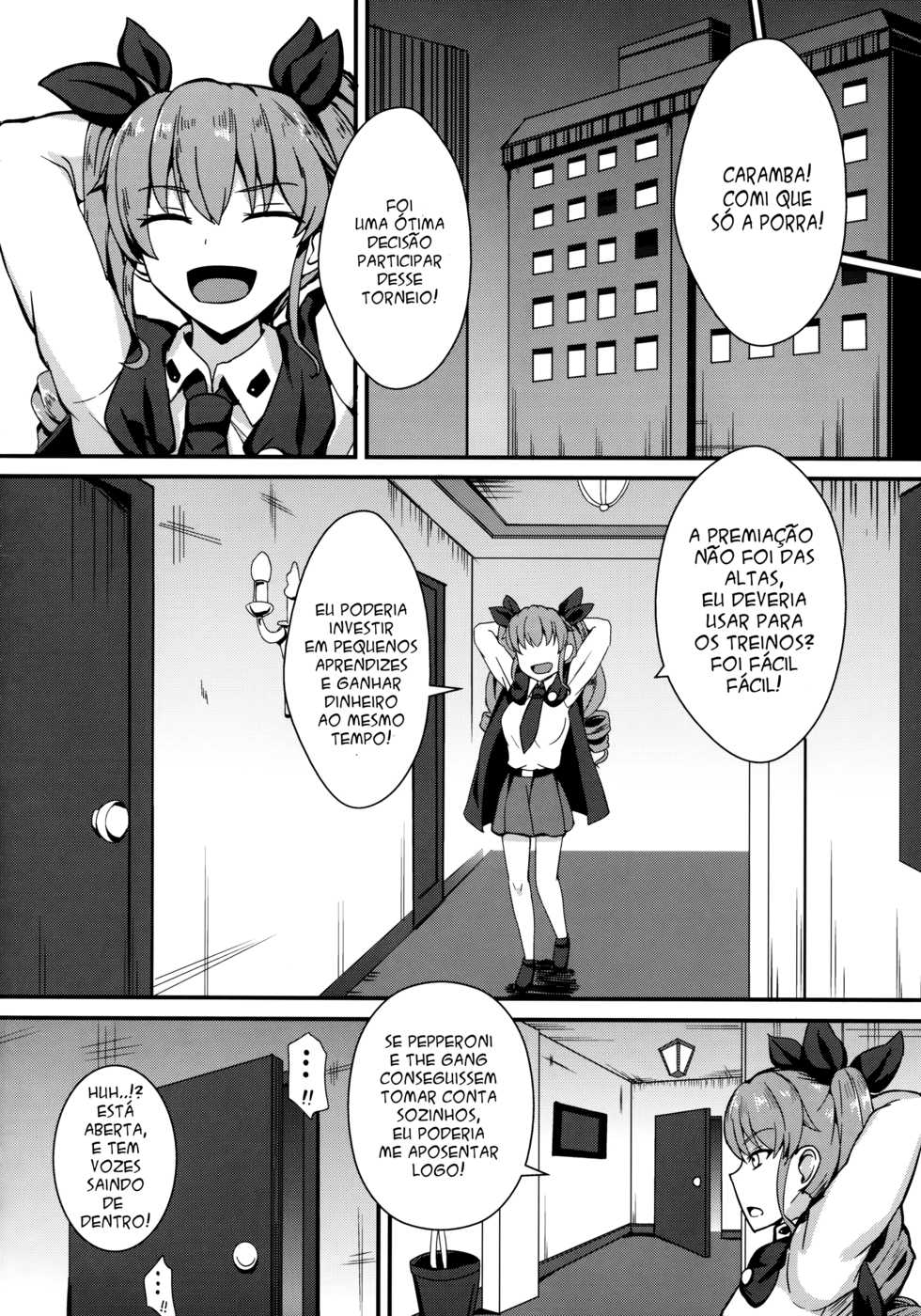 (Panzer Vor! 11) [Kaokuba (Shinyashiki)] Ochinpo nanka ni Zettai Makenai! 2 (Girls und Panzer) [Portuguese-BR] [DiegoVPR] - Page 5