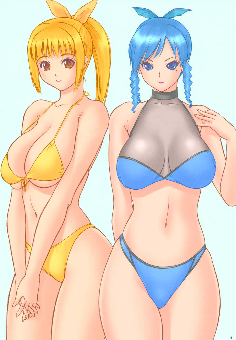 (C70) [Hellabunna (Iruma Kamiri)] Makka na Bikini IV Fukkatsu | Bright Red Bikini IV Rebirth (Athena) [English] [Colorized] - Page 4