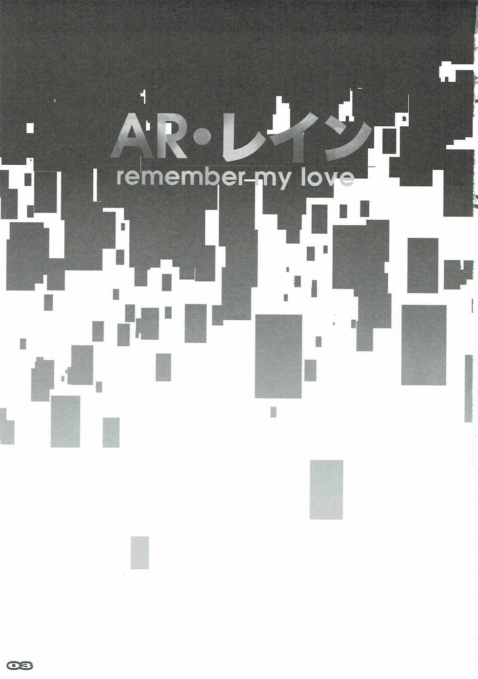 (COMIC1☆11) [RYU-SEKI-DO (Nagare Hyo-go)] AR Rain - Remember My Love  (Sword Art Online) - Page 2