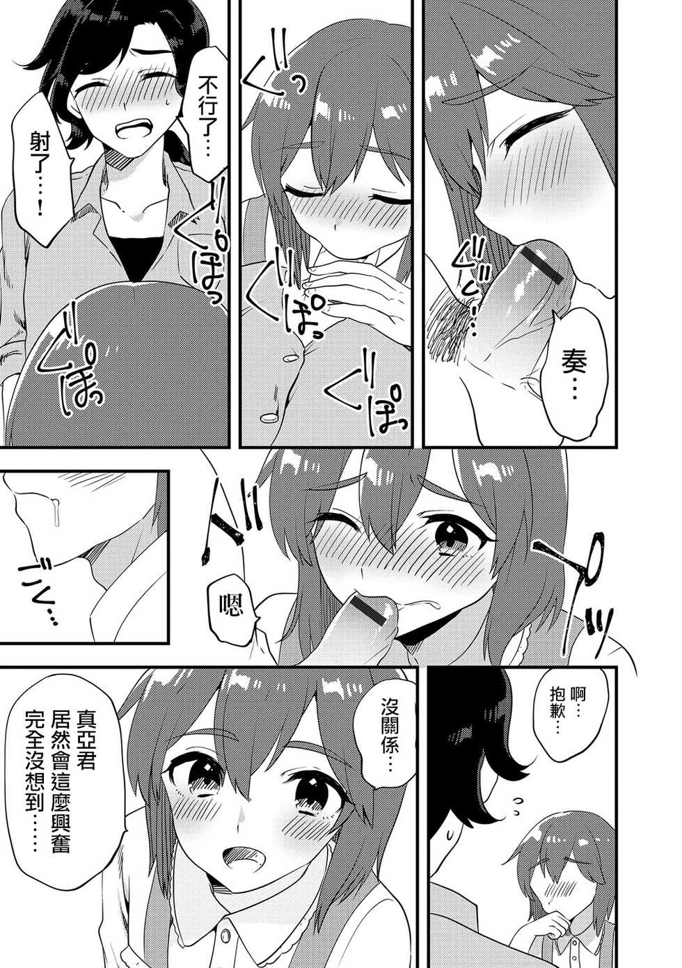 [Sorano Suzume] Futari wa Ryouomoi...? (Gekkan Web Otoko no Ko-llection! S Vol. 15) [Chinese] [瑞树汉化组] [Digital] - Page 7