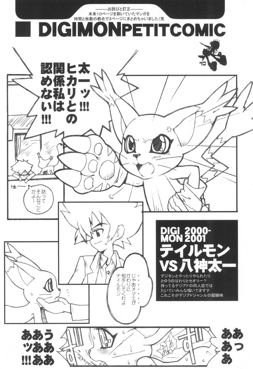 (C61) [BottomressPit (Bonzakashi)] Digimon Queen 01+ (Digimon Adventure) - Page 10