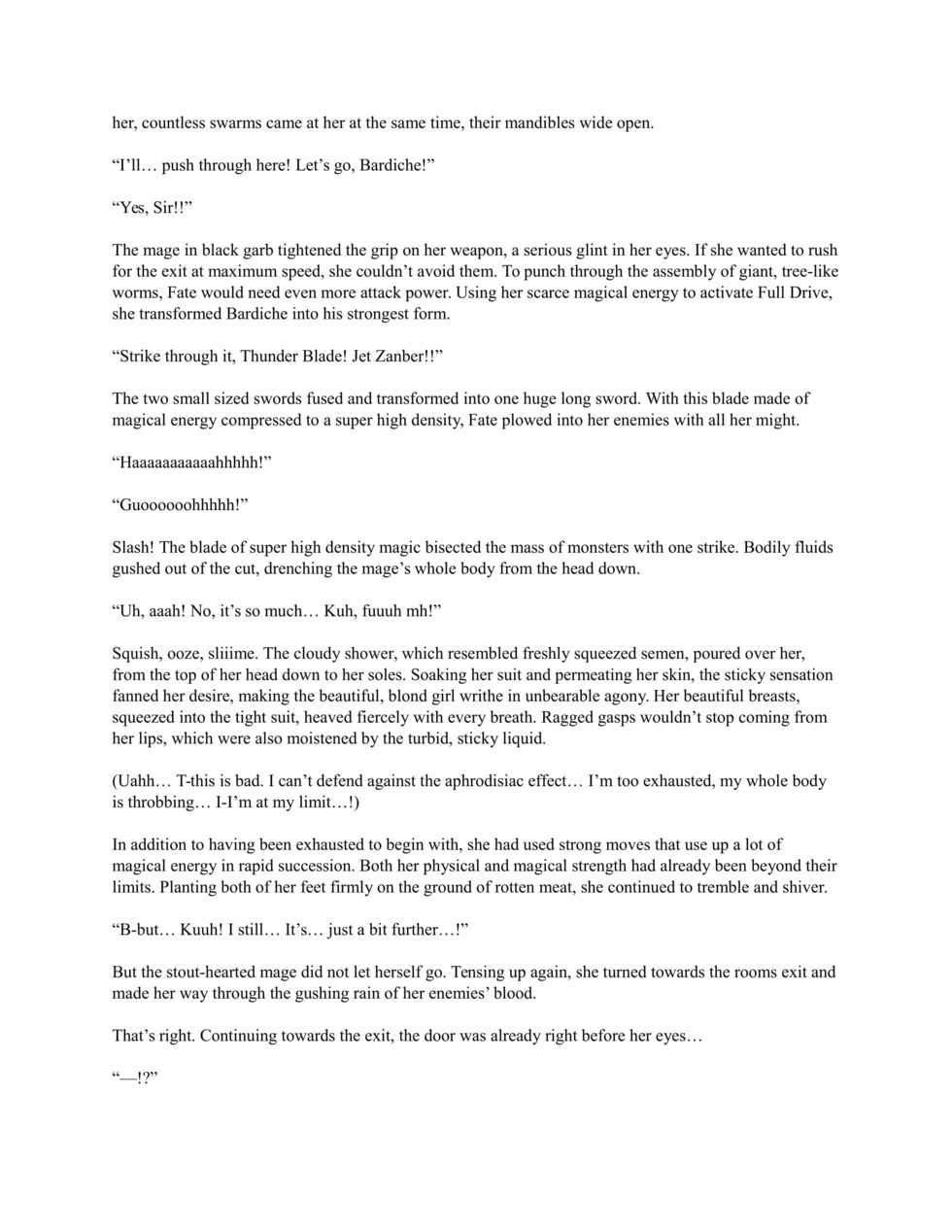 [Kuroi Miyako] Jailed Fate 2 (Mahou Shoujo Lyrical Nanoha) - Page 14