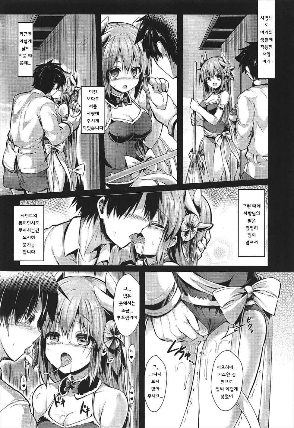 (COMIC1☆11) [ASTRONOMY (SeN)] Kiyohii no Hon (Nise) | 키요히메책 (가짜) (Fate/Grand Order) [Korean] [그림판전사] - Page 5