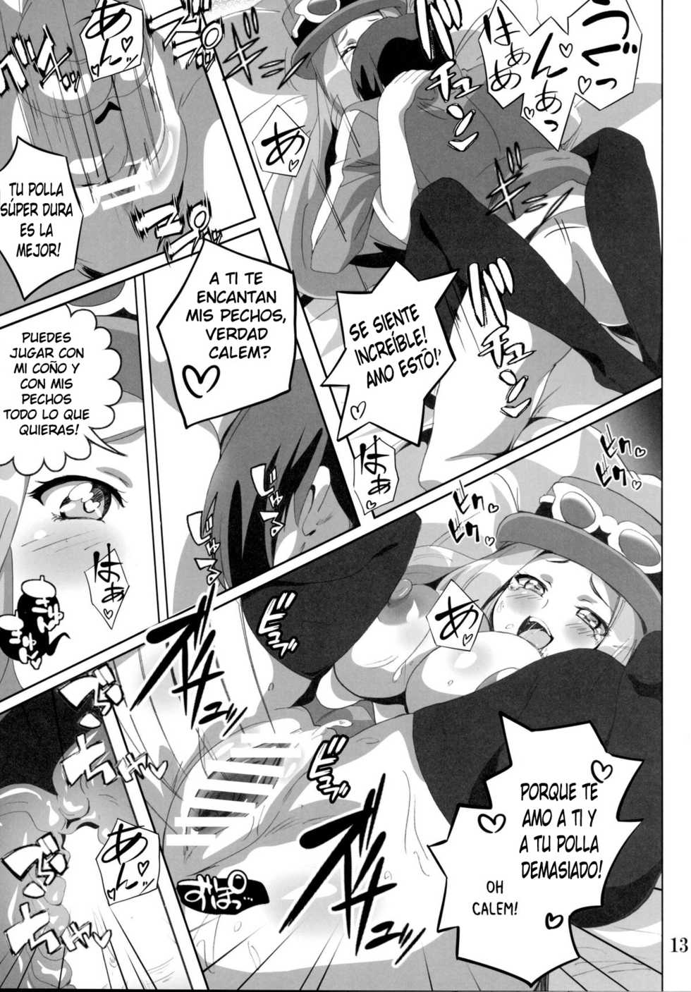 [Commanding Eagle (Washizuka Sho)] Bitch Serena no DreDre Power | Bitch Serena's DreamDream Power (Pokémon X and Y) [Spanish] [kalock] [Digital] - Page 10