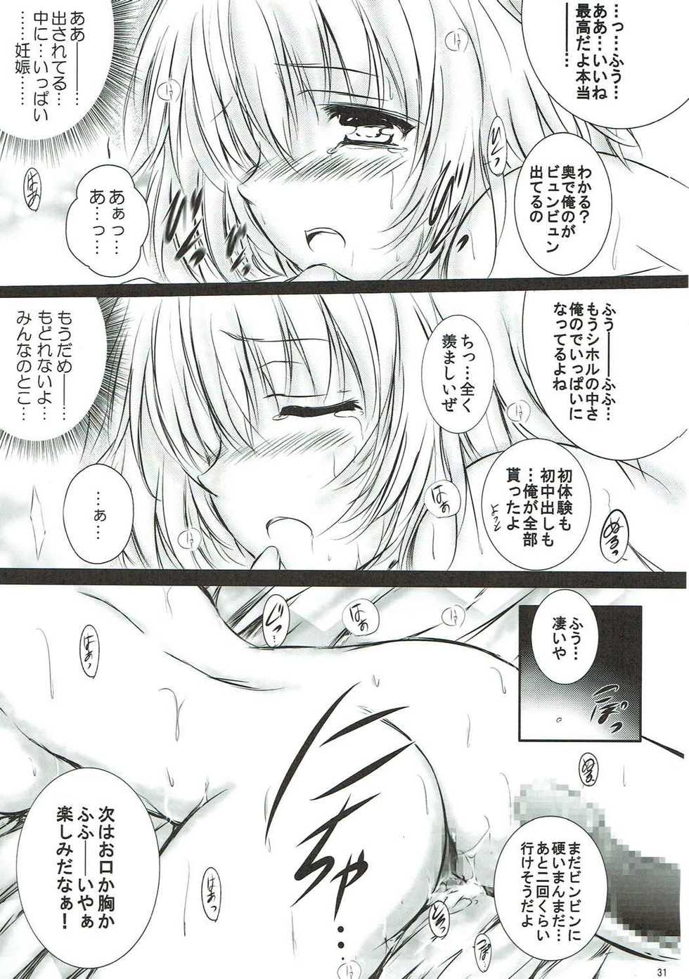 (C90) [SONIC WINTER (Tsukishima Kai)] "Nigerarenai." (Hai to Gensou no Grimgar) - Page 30