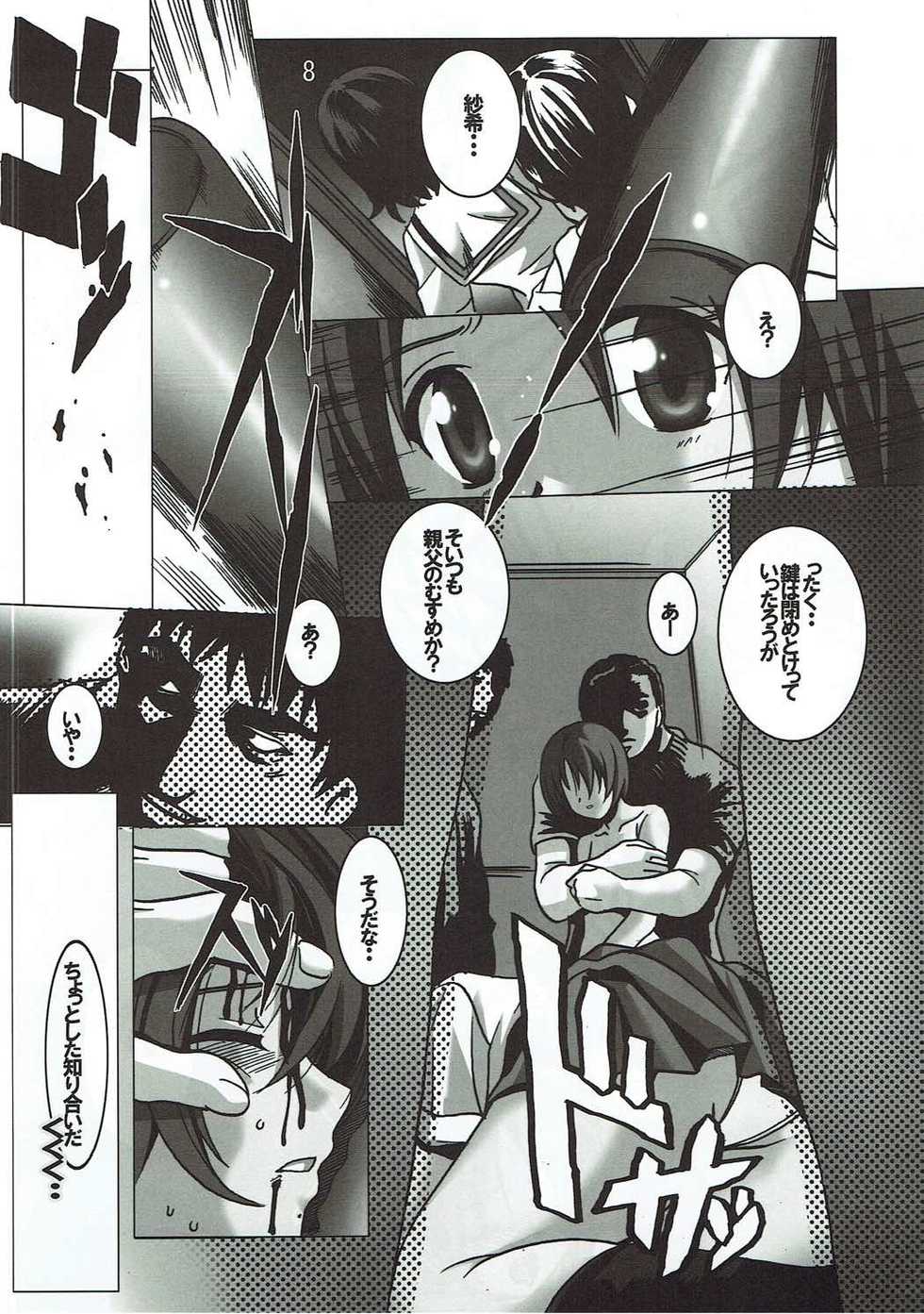 (C84) [Jiyuugaoka Shoutengai (Hikari Naori)] Usagi no Me wa Akai (Girls und Panzer) - Page 7