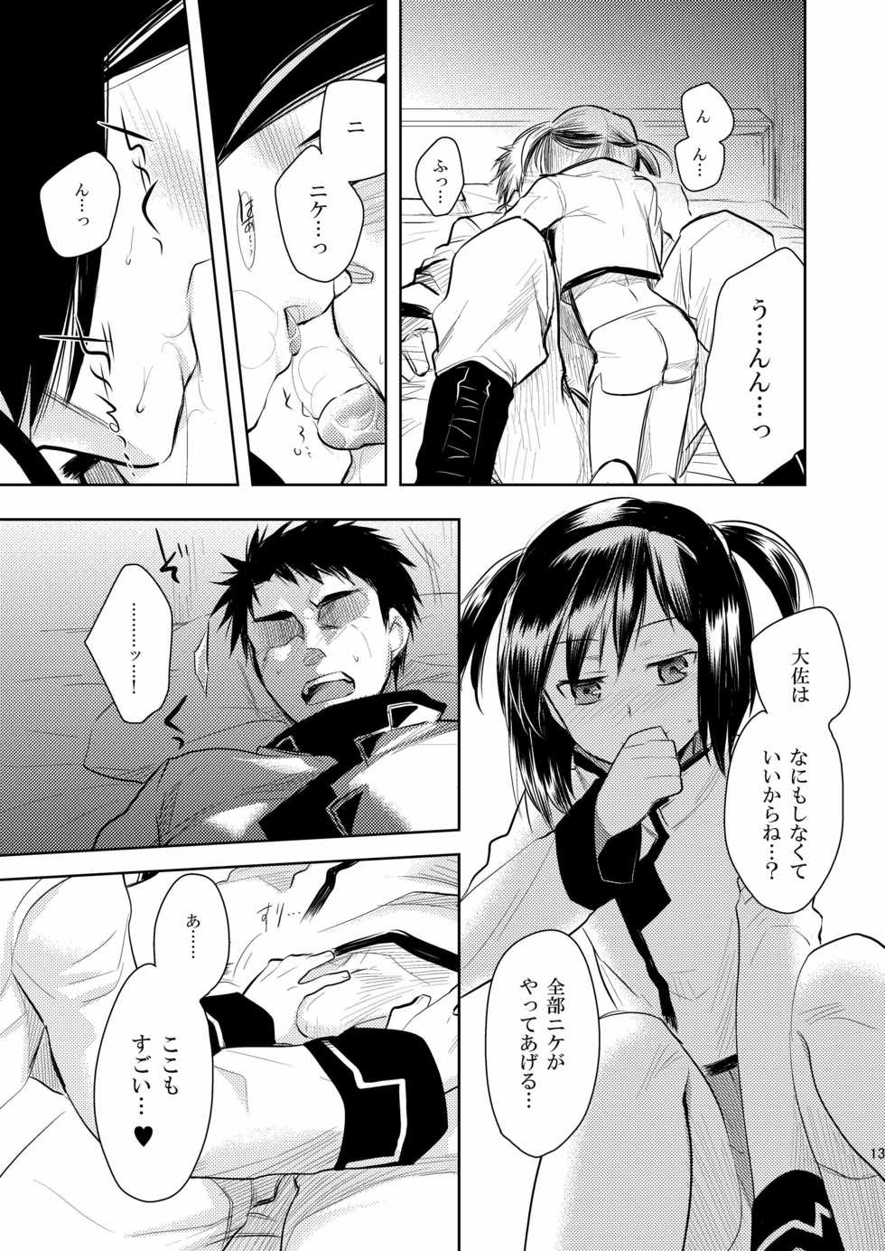 (COMIC1☆4) [AHM (Inu-Blade, Lact Mangan)] BAB!! (Break Blade) - Page 12