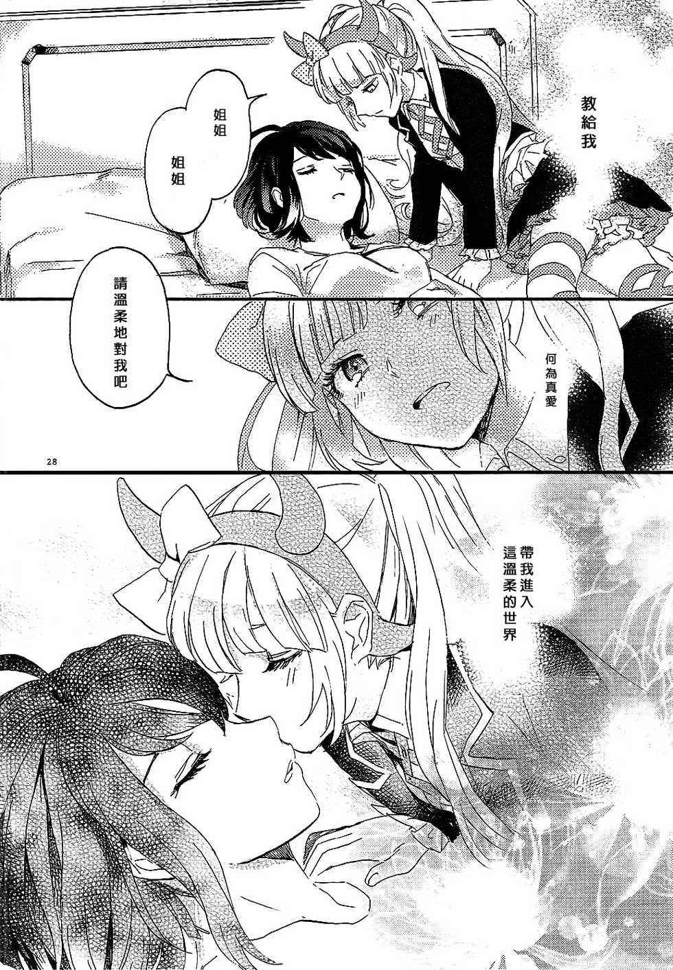 (CCOsaka109) [Hosikuz Dolce (Kayako)] Yasashiku Aishite (Danganronpa) [Chinese] [沒有漢化] - Page 28