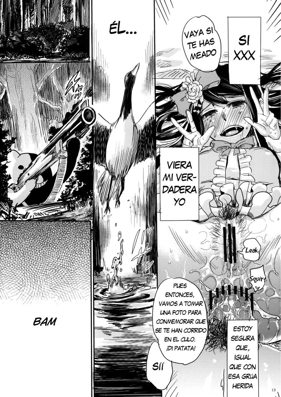(C81) [Takesato (Takenoko Seijin)] Yume Miru Life & Live (Danganronpa) [Spanish] - Page 13