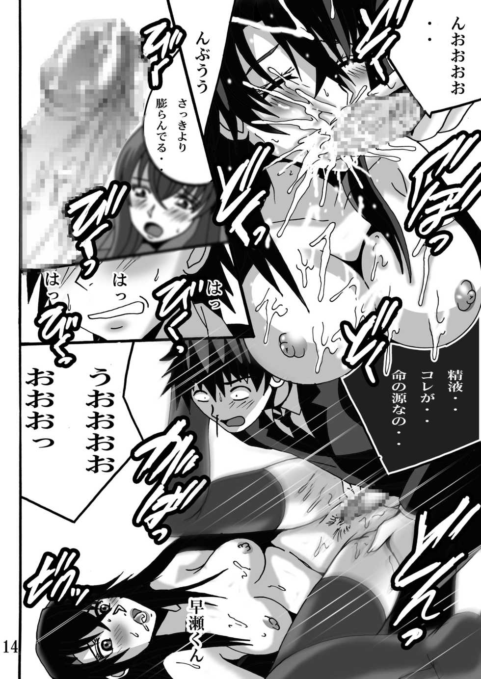 (C75) [Shioya (Shioya Maico)] Futari de Twinbarrels (Kurogane no Linebarrels) - Page 14