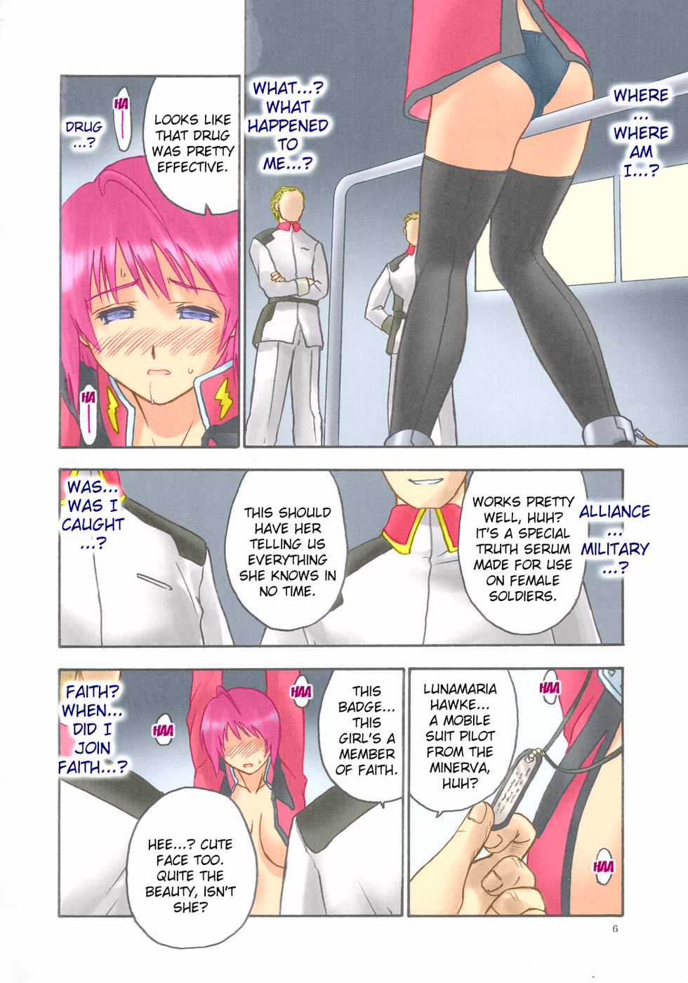 (C68) [Hellabunna (Iruma Kamiri)] BLACK PANTS HAWK DOWN (Kidou Senshi Gundam SEED DESTINY) [English] [Kizlan] [Colorized] [Incomplete] - Page 5