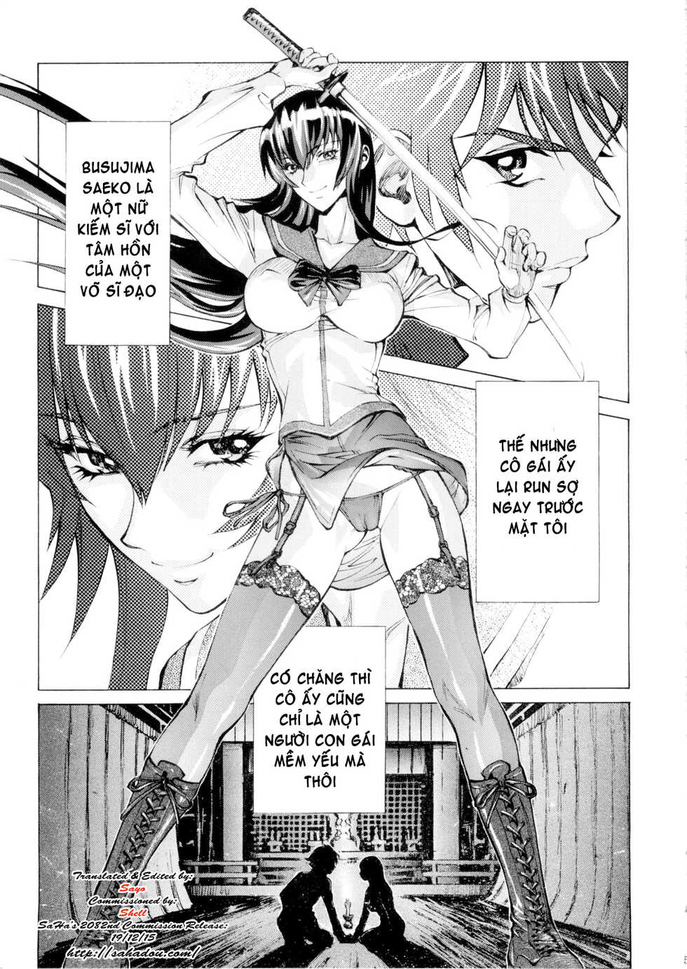 (SC52) [Human High-Light Film (Shiosaba)] Saeko (Gakuen Mokushiroku Highschool of the Dead) [Vietnamese Tiếng Việt] [Fiaron] - Page 5