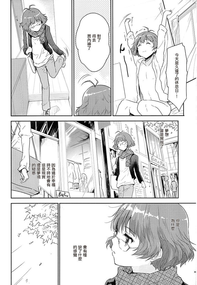(C91) [Ngmyu (Tohgarashi Hideyu)] Himitsu no Sanshouuo (THE iDOLM@STER) [Chinese] [瑞树汉化组] - Page 6