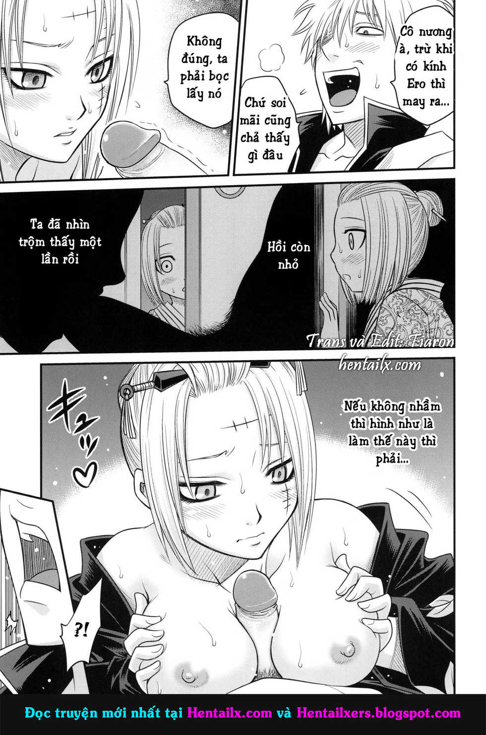 (C79) [Studio Tar (Kyouichirou)] To LOVE-ru Tsukuyo!! (Gintama) [Vietnamese Tiếng Việt] [Fiaron] - Page 12