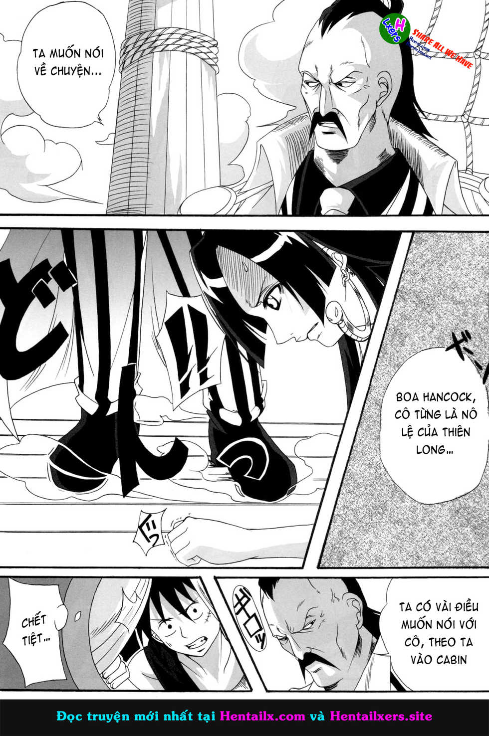 (C76) [Kairanban (Bibi)] Benten Kairaku 11 Hebirei (One Piece) [Vietnamese Tiếng Việt] [Fiaron] - Page 5