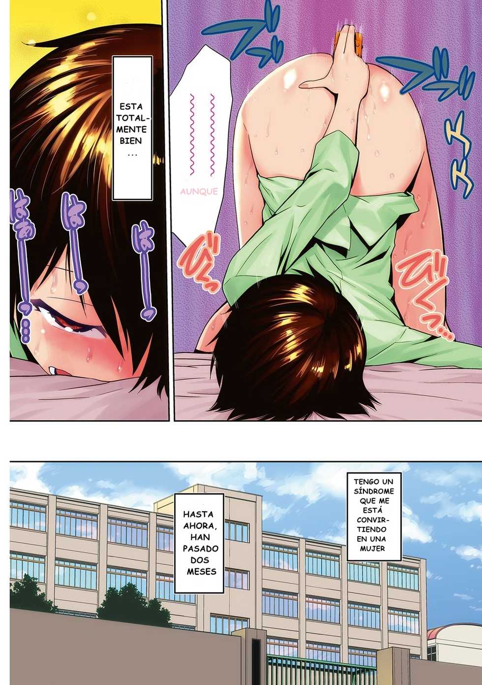 [Kakashi Asahiro] JK o Oshiete - Please tell me "JK" (Nyotaika! Monogatari) [Spanish] [nekoneko2go] [Digital] - Page 22