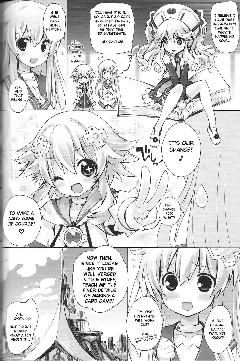 (C84) [Furaipan Daimaou (Chouchin Ankou)] NEPPLUS (Hyperdimension Neptunia) [English] [Neppermint] - Page 5