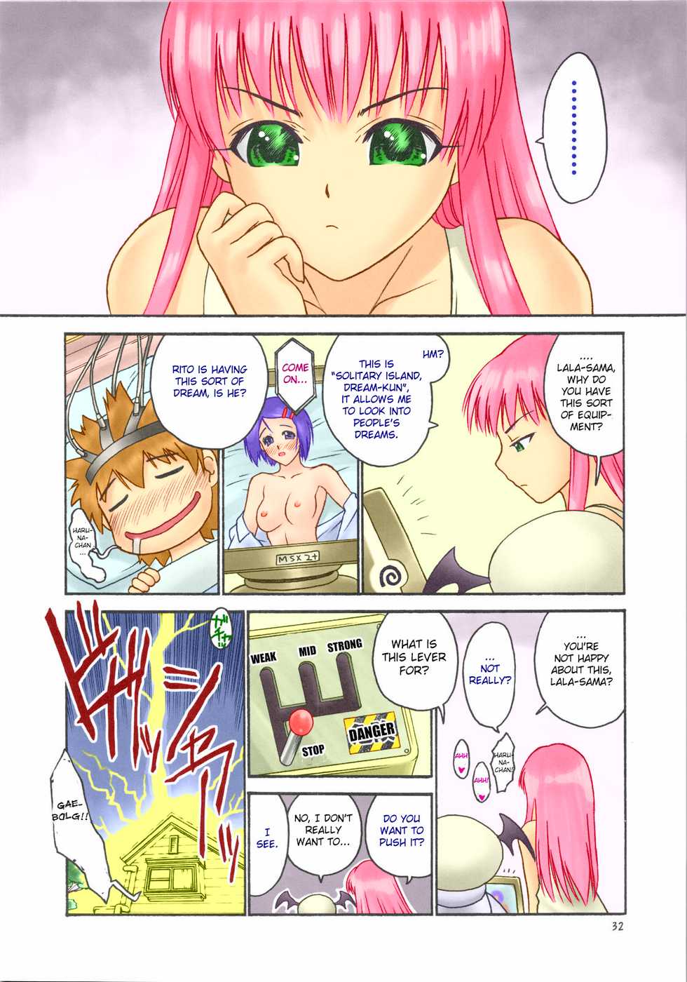 (C74) [Hellabunna (Iruma Kamiri)] TIGER DANCE & DRAGON (To Love-Ru) [English] [CGrascal] [Decensored] [Colorized] - Page 31