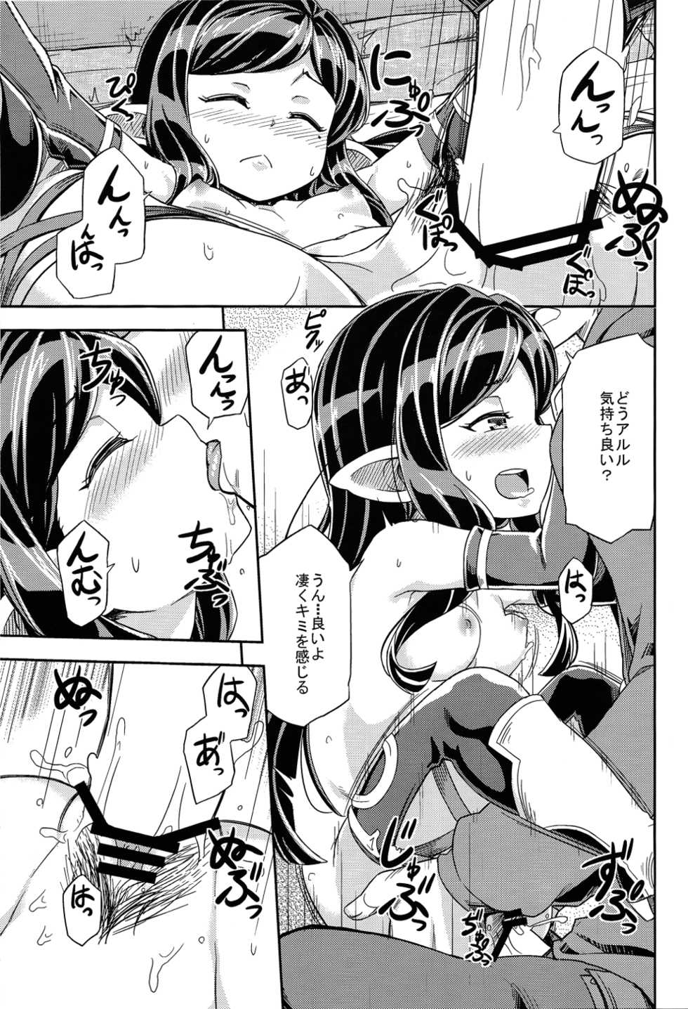 (C91) [SECREDER (Jingai Modoki)] Atarashii Fate Episode ga Arimasu! 2 (Granblue Fantasy) - Page 17