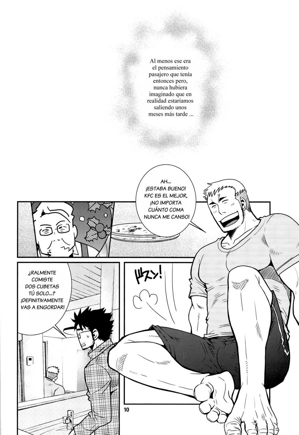 (C85) [Masamune Kokichi (Matsu Takeshi, Matsuzaki Tsukasa)] Matsu no Ma 2 [Spanish] - Page 10