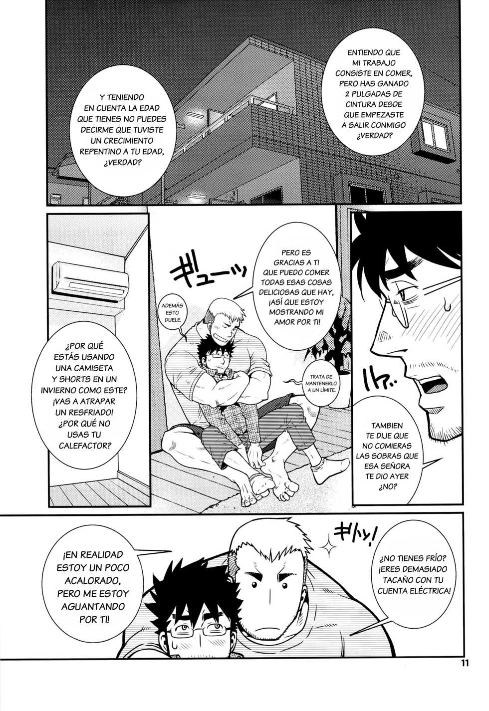 (C85) [Masamune Kokichi (Matsu Takeshi, Matsuzaki Tsukasa)] Matsu no Ma 2 [Spanish] - Page 11