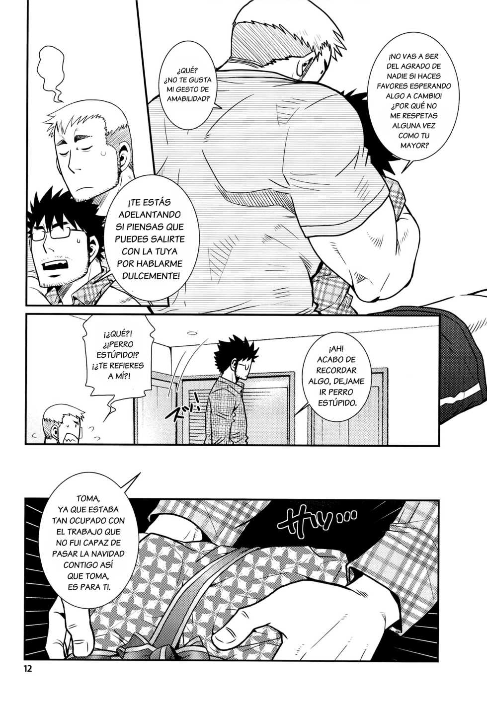 (C85) [Masamune Kokichi (Matsu Takeshi, Matsuzaki Tsukasa)] Matsu no Ma 2 [Spanish] - Page 12