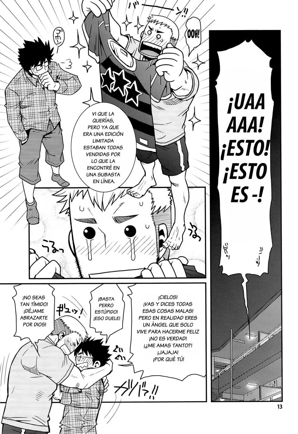 (C85) [Masamune Kokichi (Matsu Takeshi, Matsuzaki Tsukasa)] Matsu no Ma 2 [Spanish] - Page 13